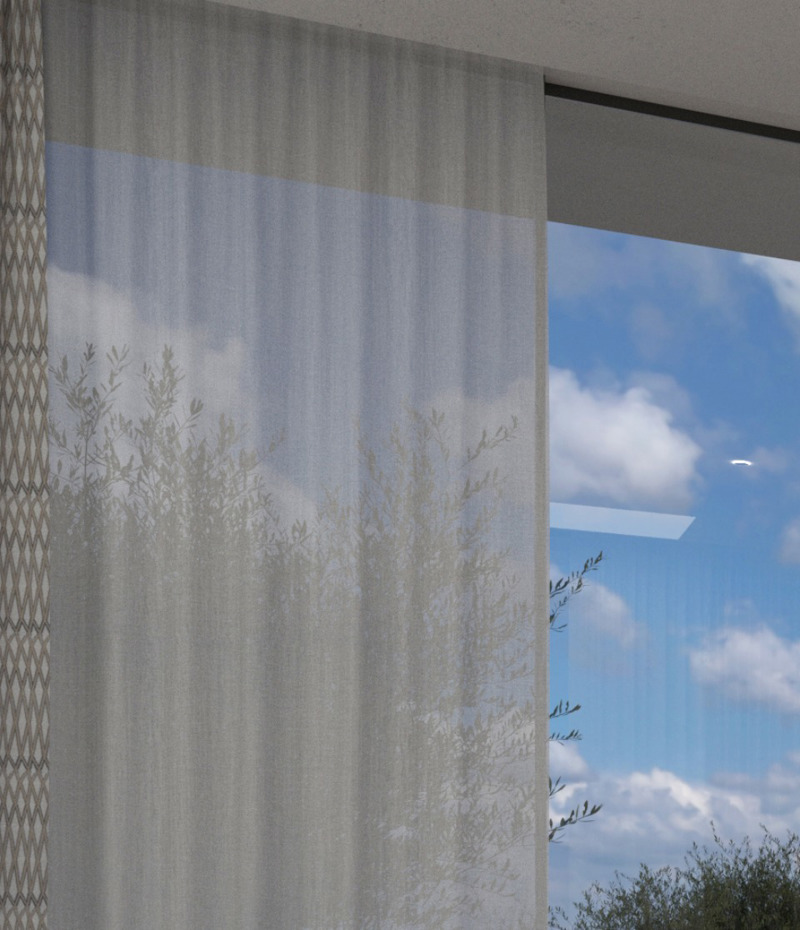 Ύφασμα Γάζα Μονόχρωμο 'Inspire' διαθέσιμο σε 9 Αποχρώσε